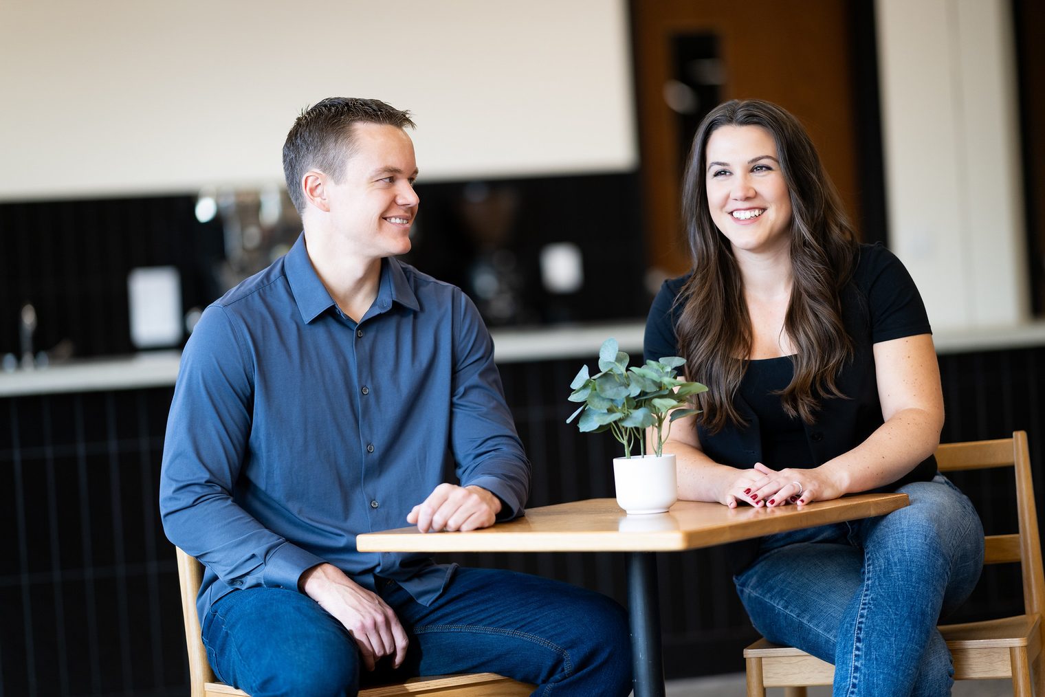 Josh and Amy Dardis, founders of 406 Marketing & Design